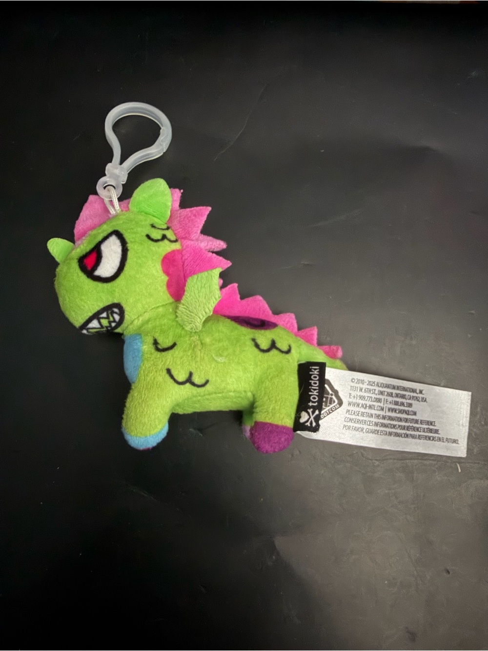 Tokidoki Unicorno Series Plush Keychain Kaiju Purse Pal Charm Kaijucorno